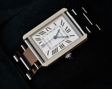 cartier tank automatic ladies|cartier tank solo automatic.